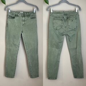 Wash Lab Green Denim Jeans